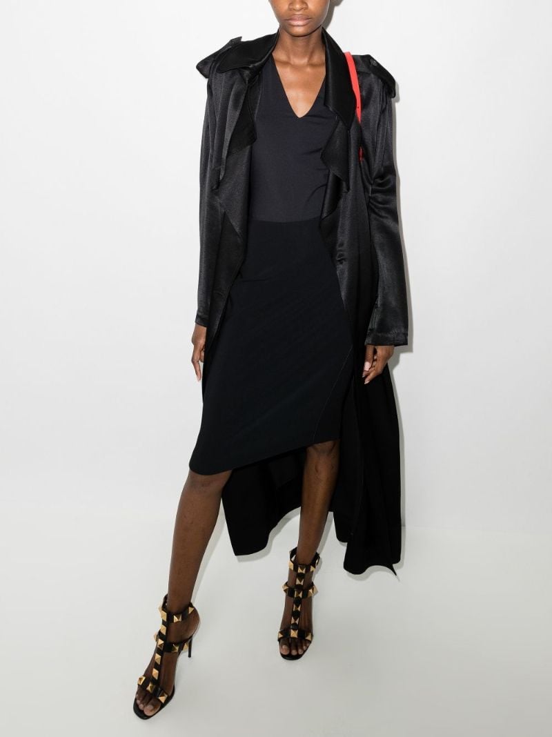 Zip Detail Pencil Skirt
