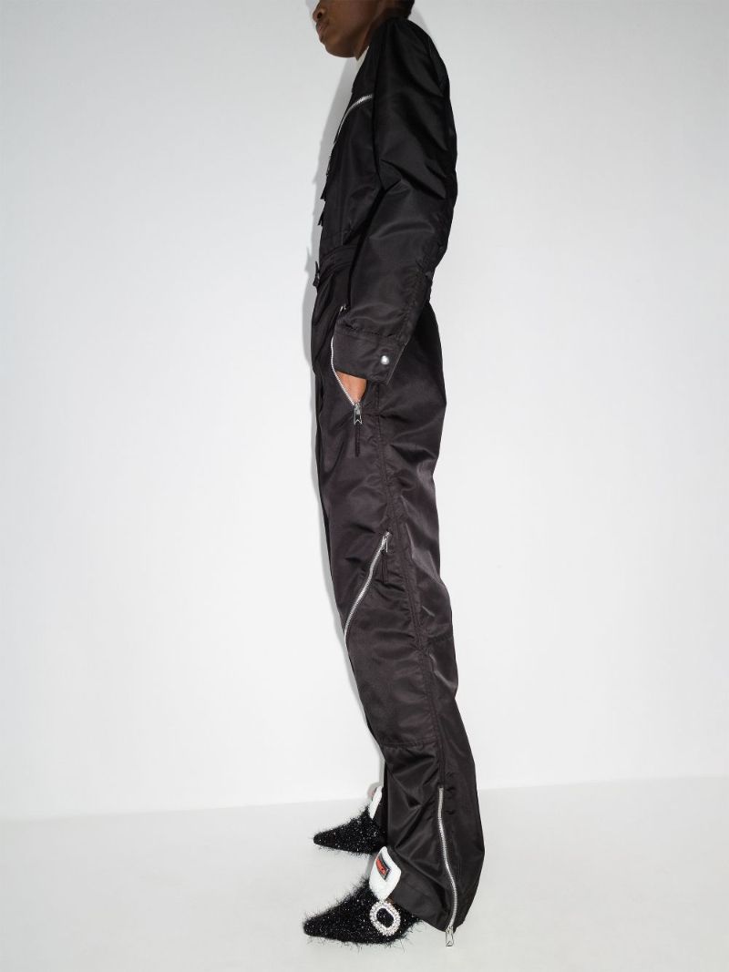 Belted Zipped Jumpsuit