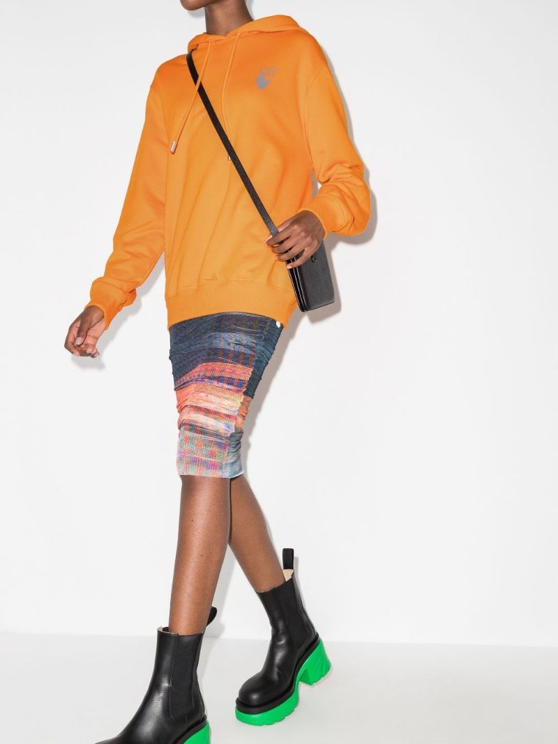 Chine Flowers Arrows Logo Hoodie