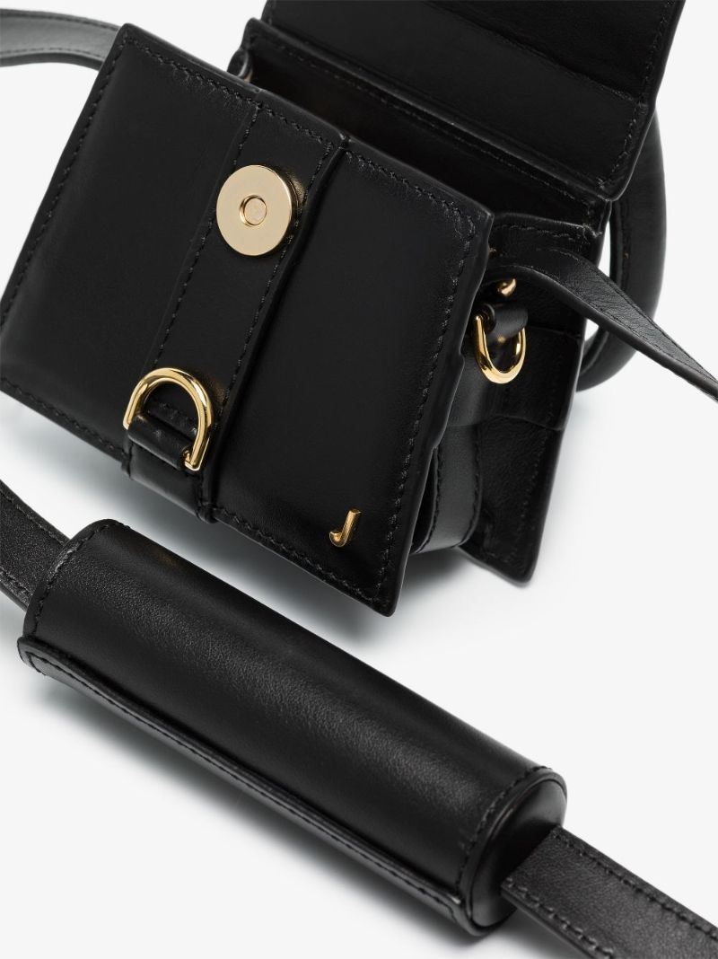 Black Le Chiquito Montagne Leather Mini Bag