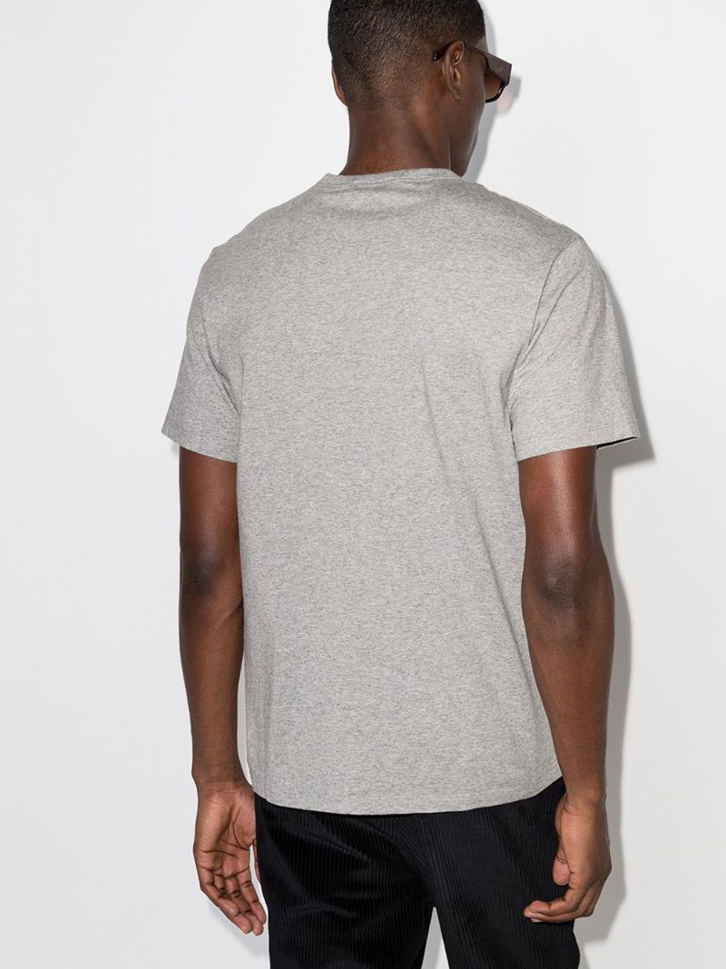 Tricolour Fox Patch Pocket T-shirt