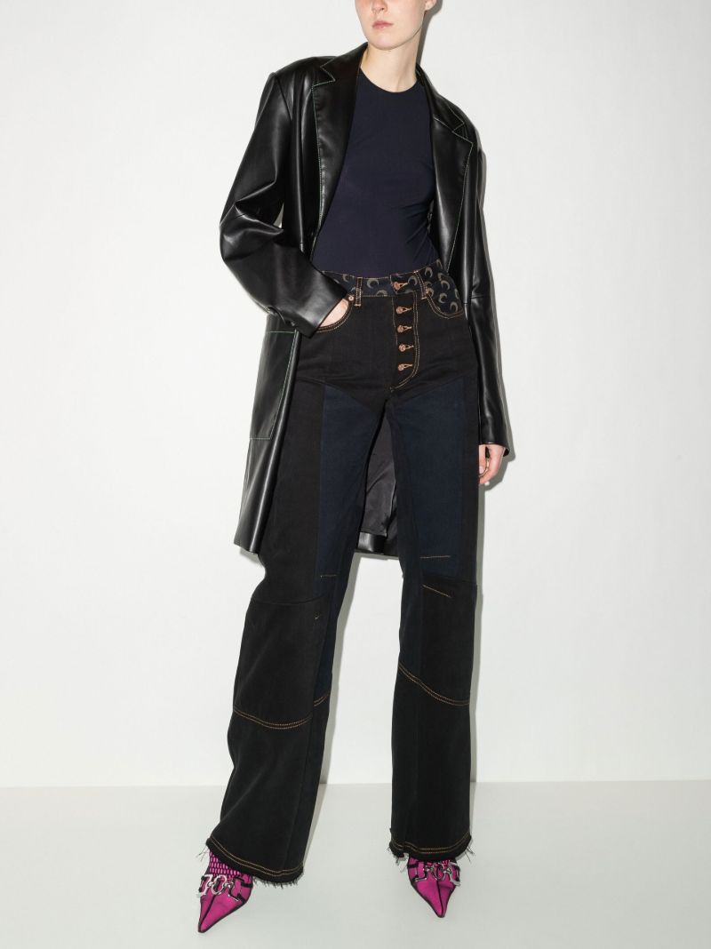 Regenerated Crescent Moon Jeans