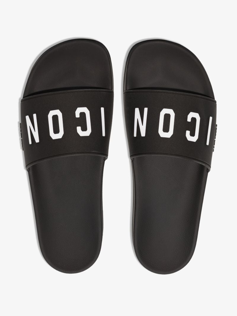 Black Icon Logo Slides