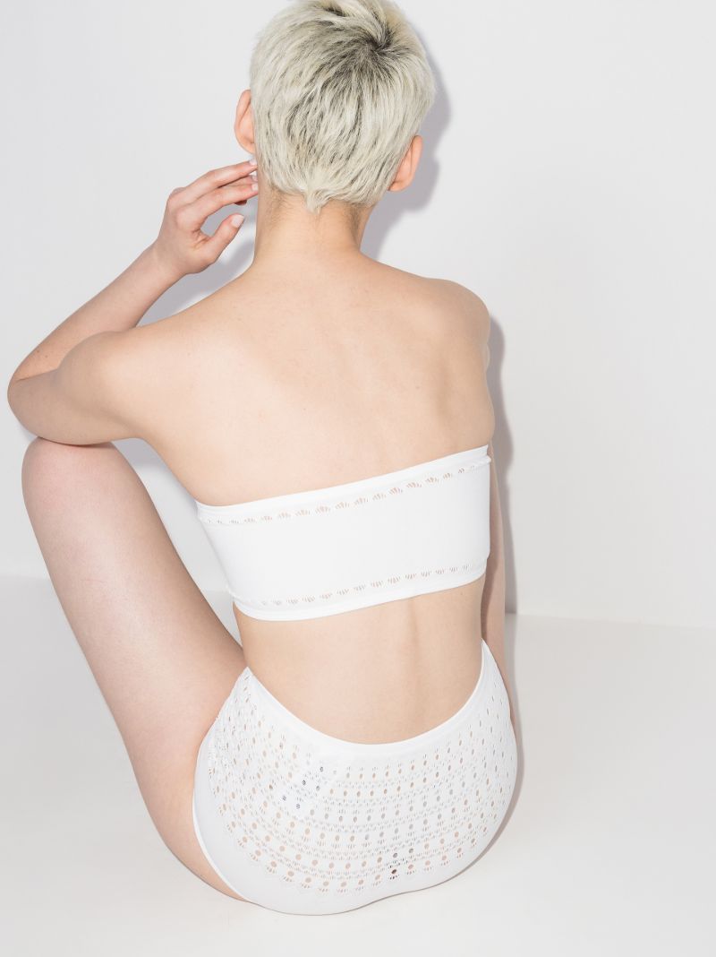 Cutout Knitted Bikini