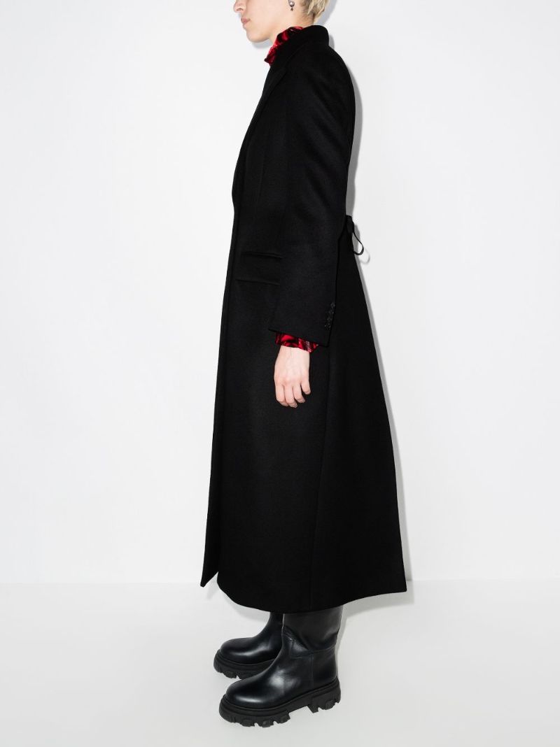 Double-breasted Wool Coat