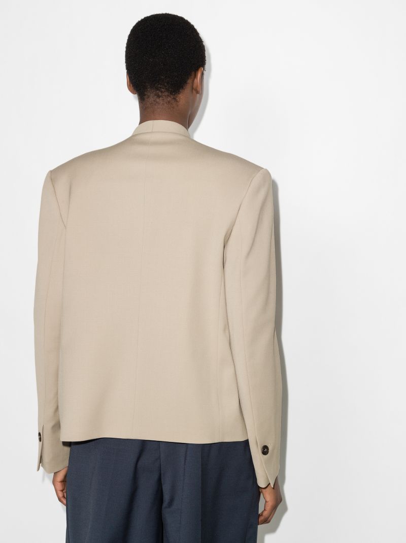 Point Lapel Blazer