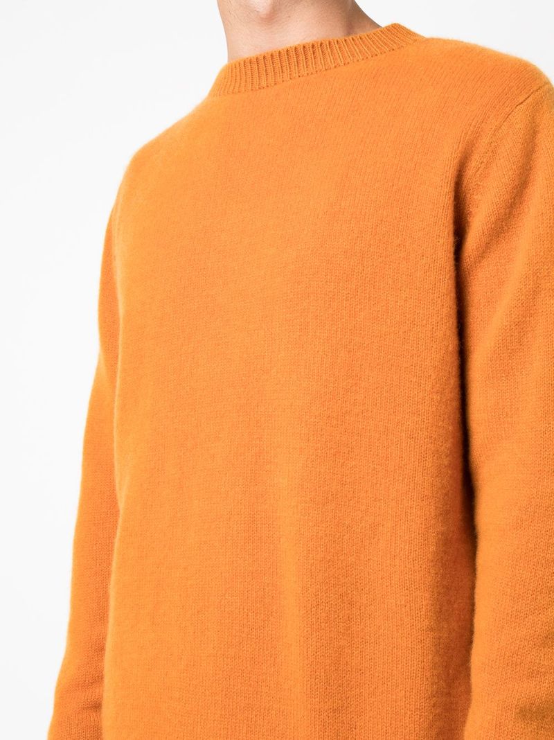 Orange Cashmere Sweater