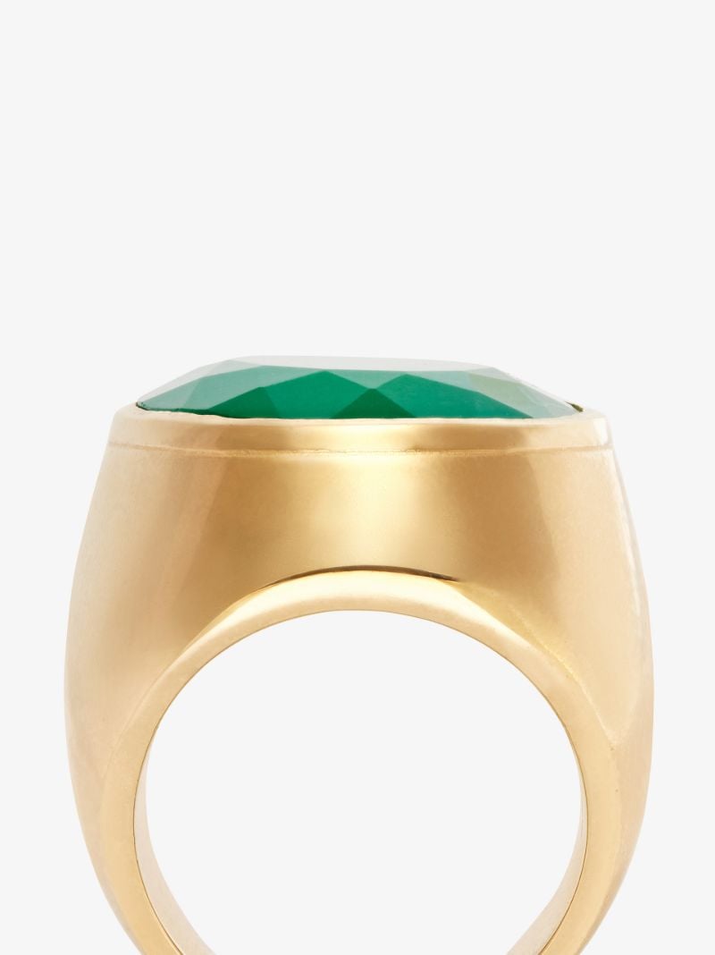 Gold Vermeil Quartz Ring