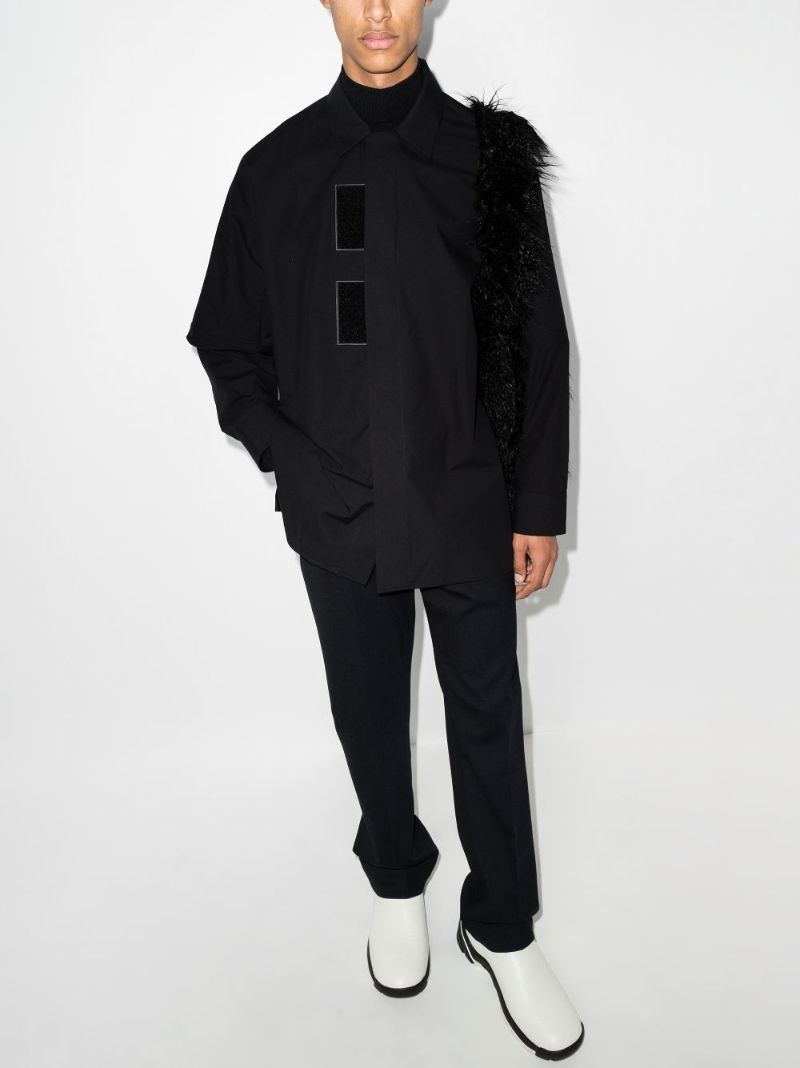 Velcro Patch Cotton Shirt