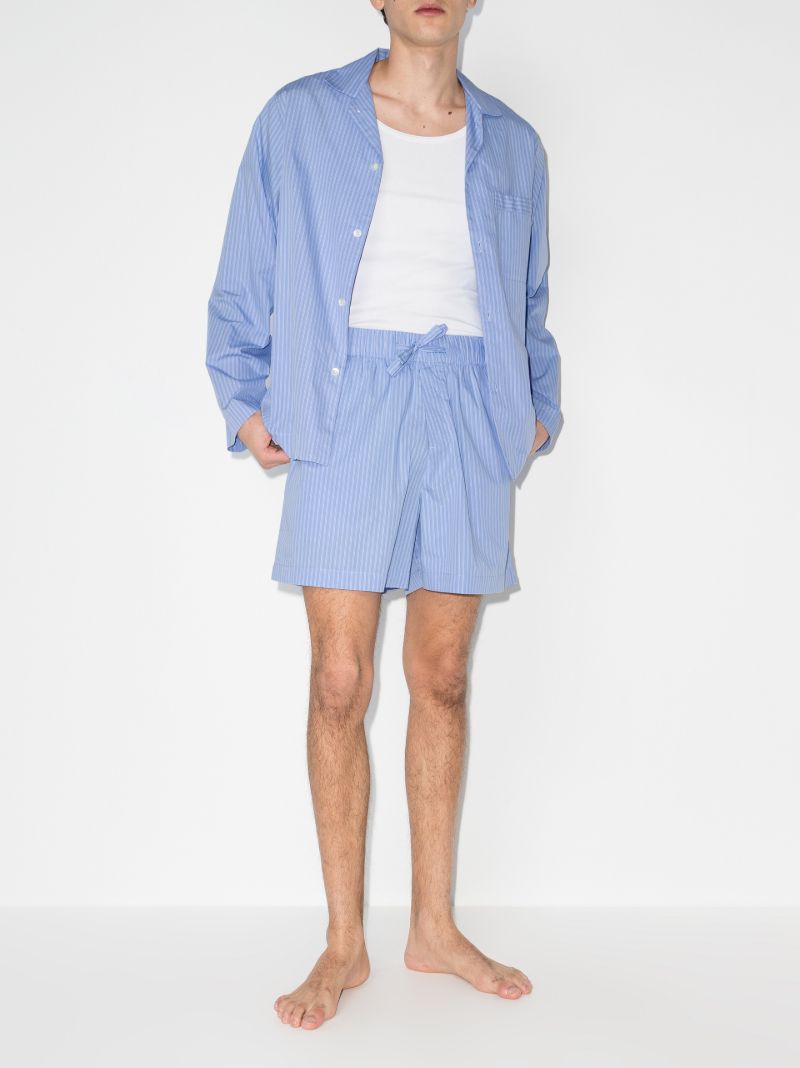 Stripe Cotton Pyjama Shorts