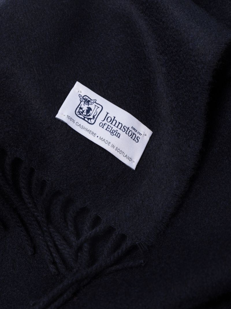 Navy Joe Cashmere Scarf