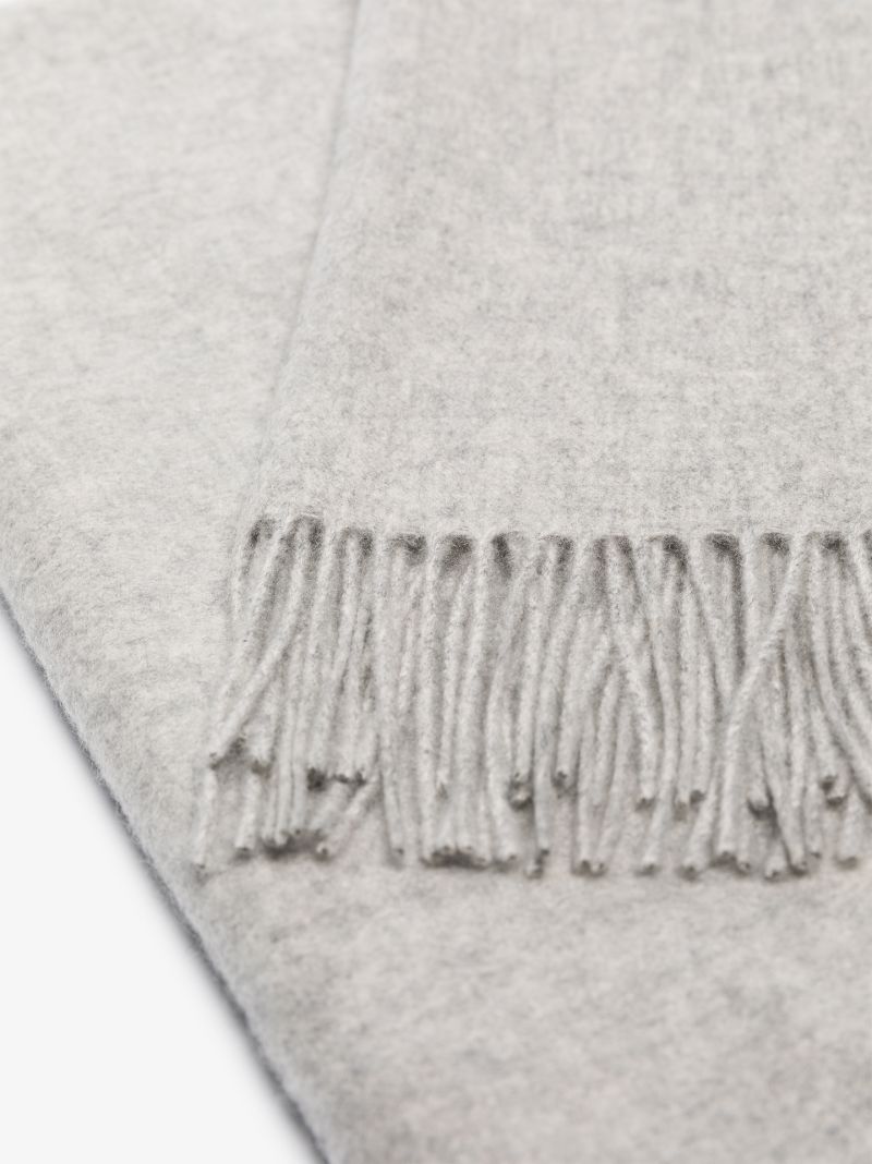 Grey Cashmere Blanket