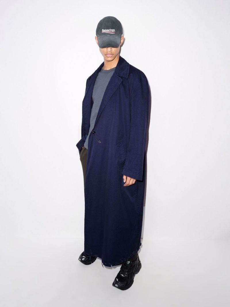 Safety Pin Organic Cotton Coat