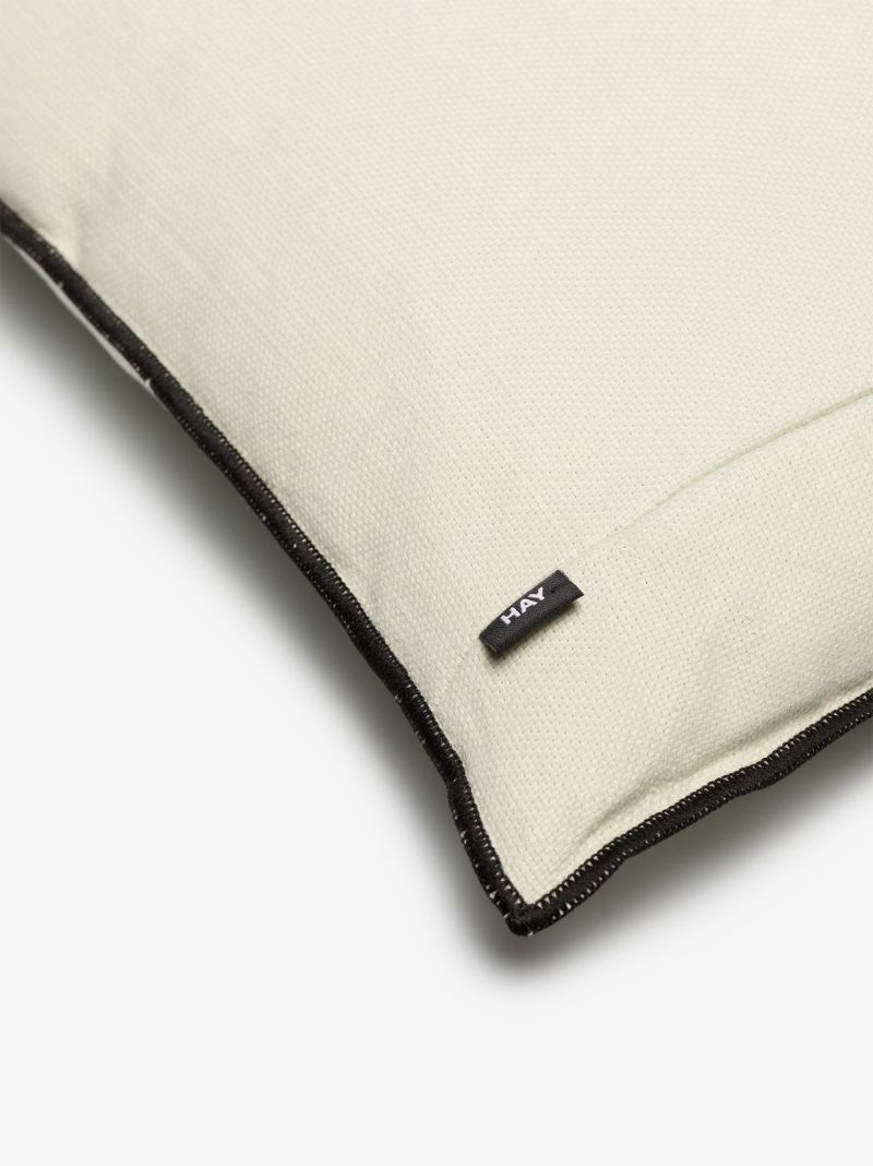 White Outline Cushion
