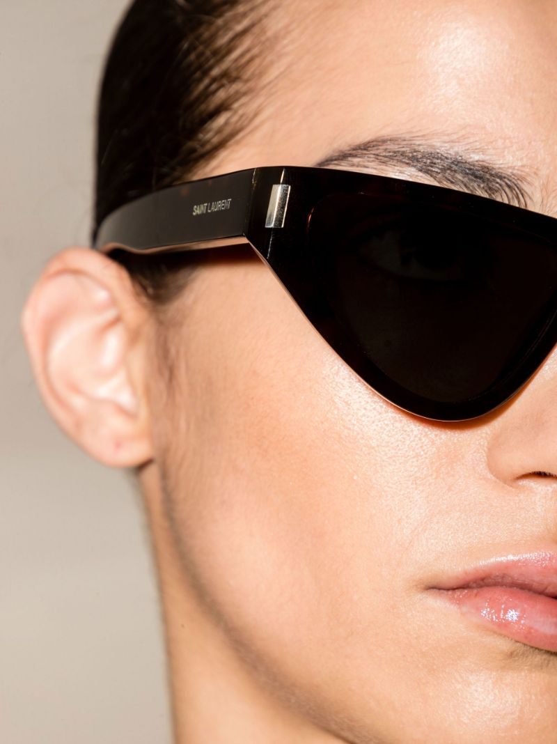 Brown Triangular Tortoiseshell Sunglasses