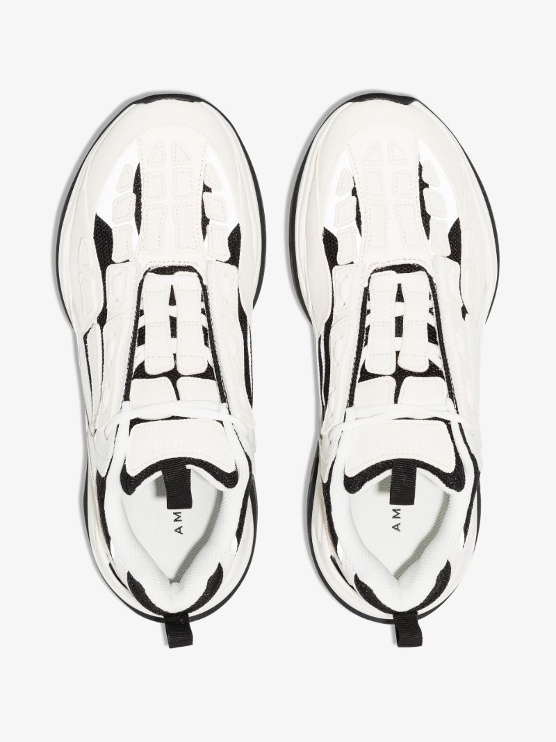 White Bone Runner Low Top Sneakers