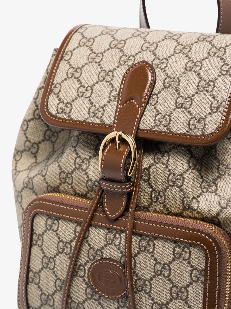 Brown Gg Supreme Backpack