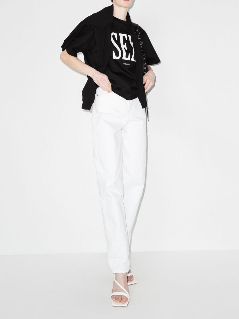 Sex Print Cotton T-shirt