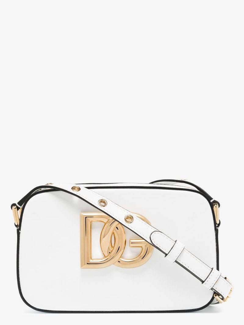 White 3.5 Leather Cross Body Bag