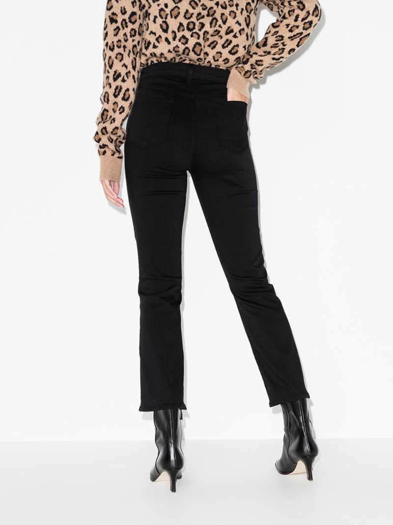 Bootcut Low-rise Denim Jeans