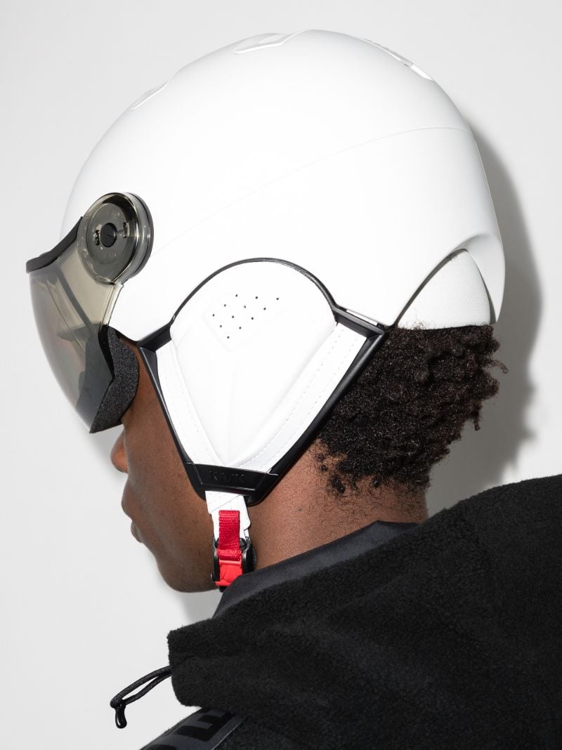White Piuma-r Shadow Ski Helmet