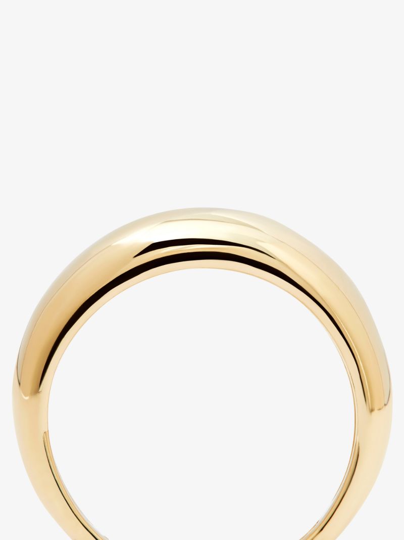14k Yellow Gold Dome Ring