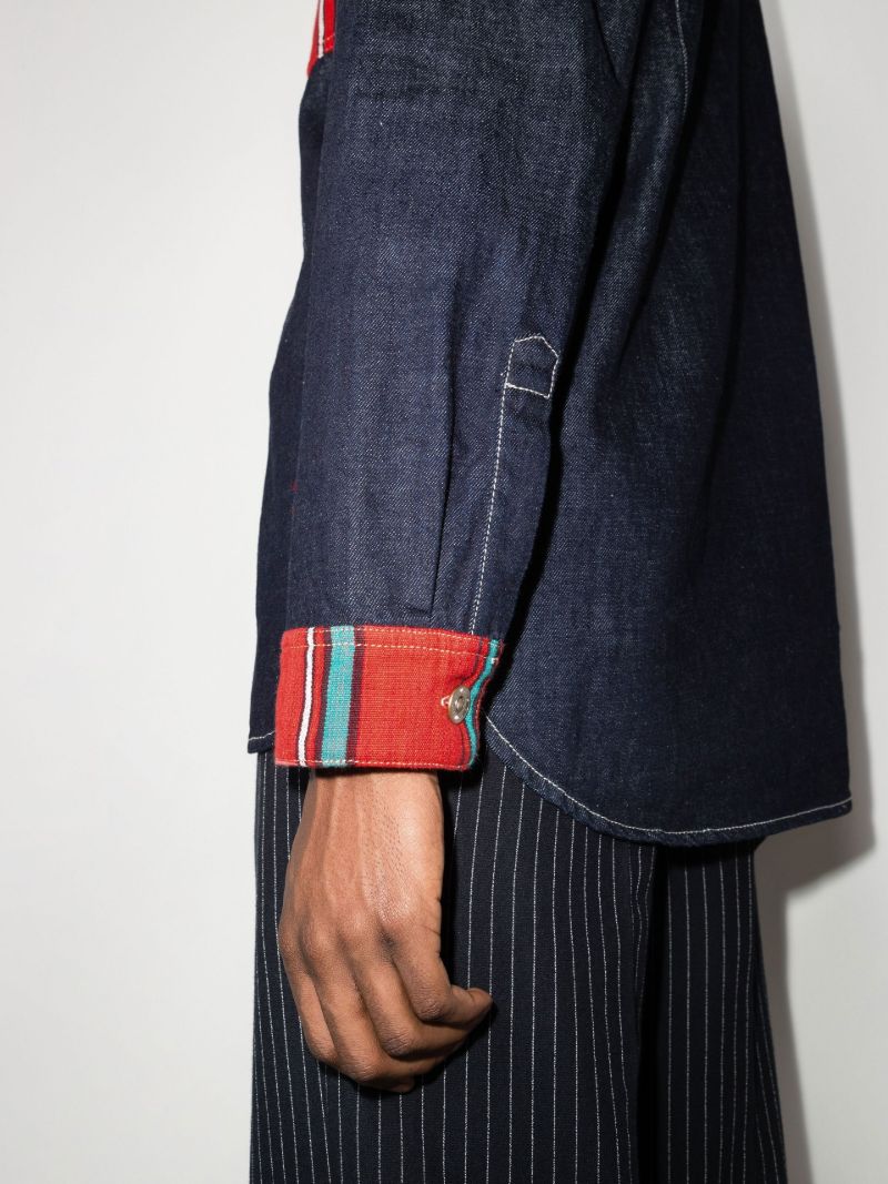Cotonou Striped Denim Shirt