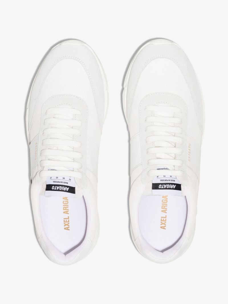 White Genesis Vintage Runner Sneakers