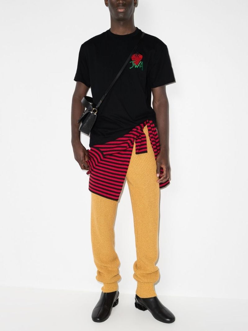 Strawberry Logo Cotton T-shirt