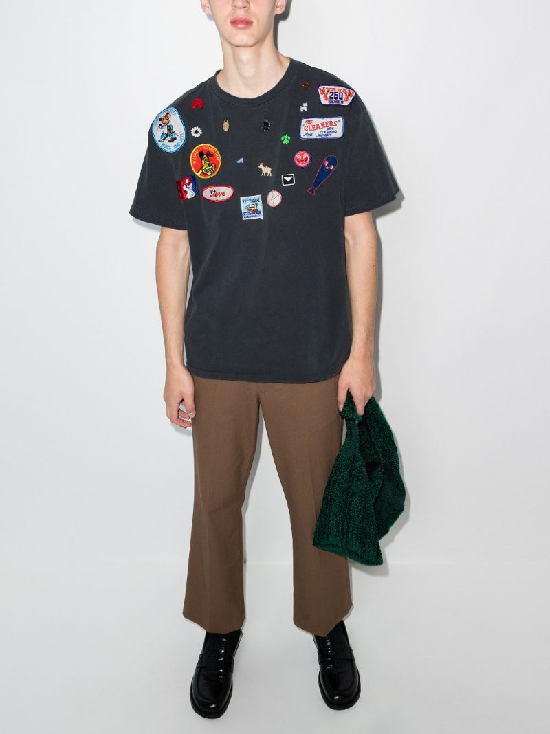 Charm Badges Cotton T-shirt