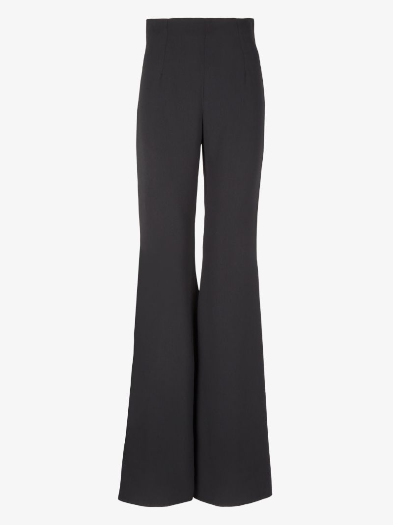 High Waist Flared Trousers