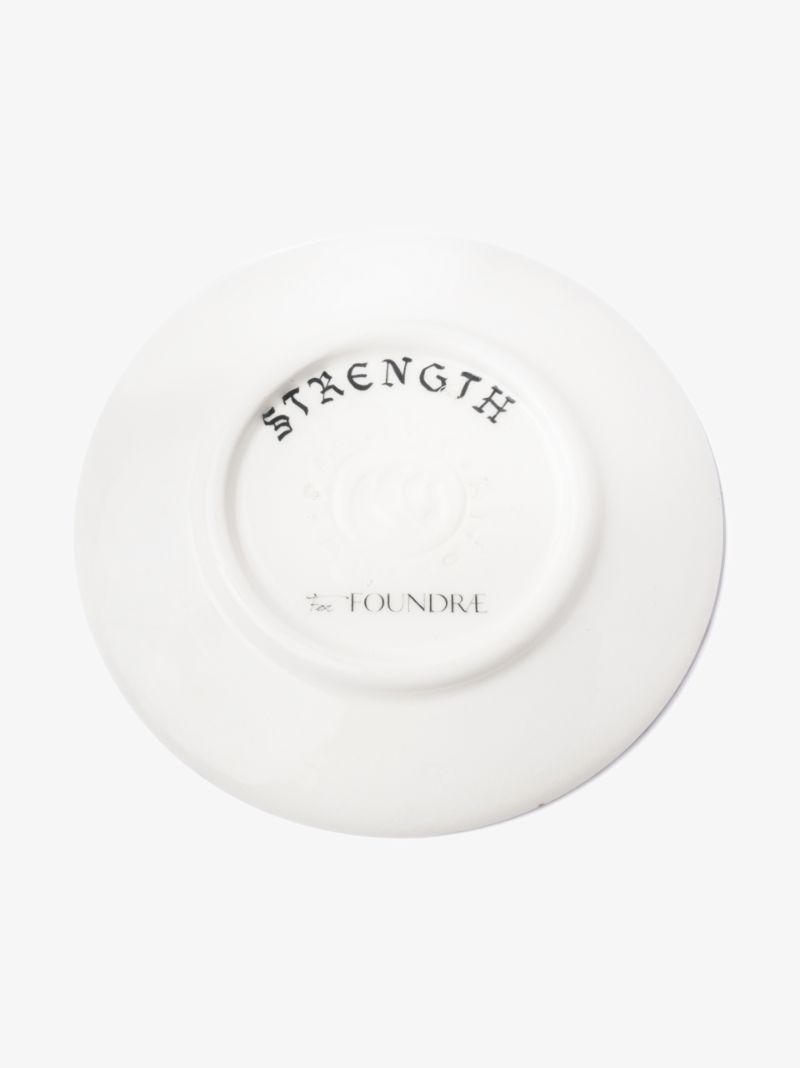 White Strength Miniature Plate