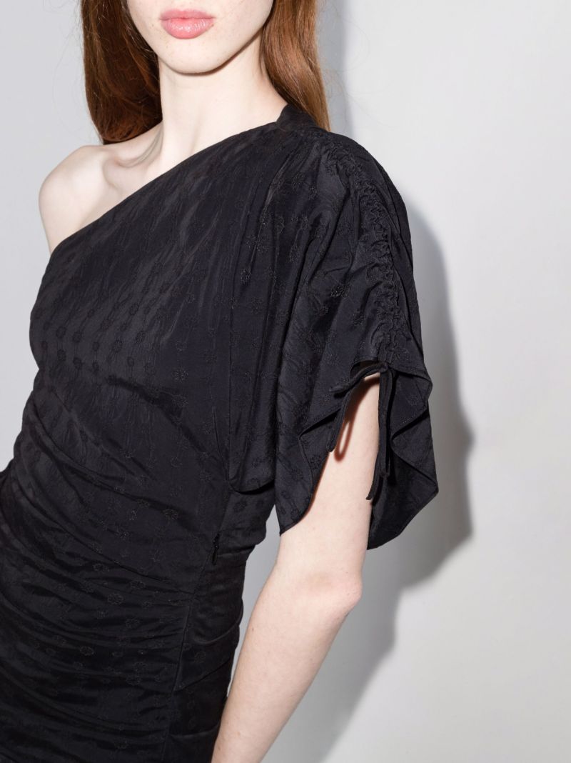 Solenne One Shoulder Mini Dress