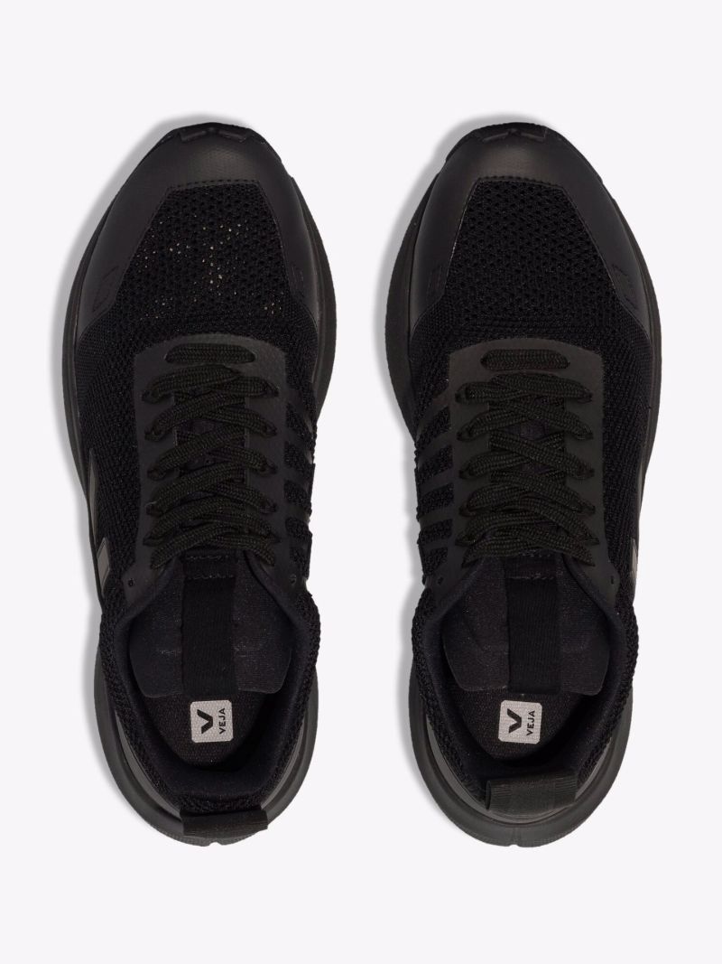 Black Performance Runner Sneakers