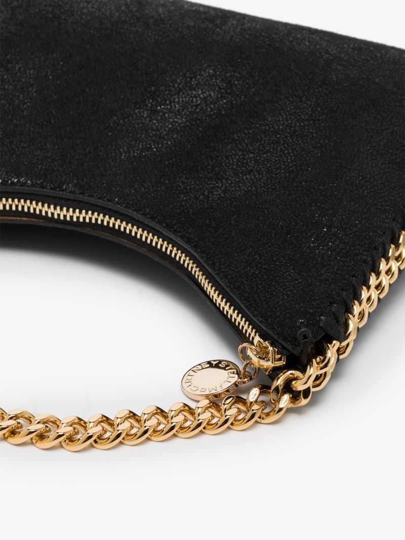 Black Falabella Mini Shoulder Bag
