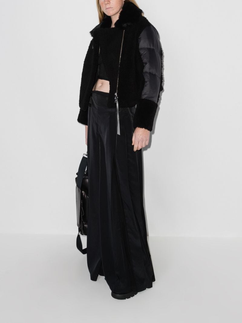 Lena Cropped Shearling Coat