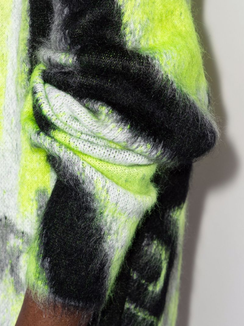 X Chito Brushed Graffiti Sweater