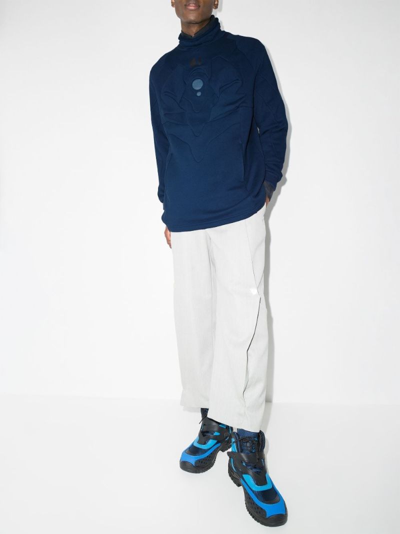 X Neon Genesis Evangelion Panelled Sweater