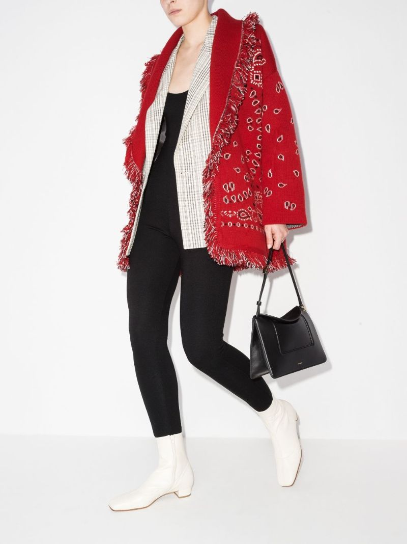 Bandana Icon Jacquard Cashmere Cardigan