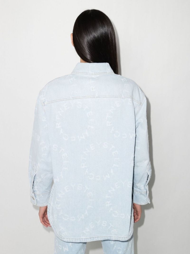 Logo Denim Shirt