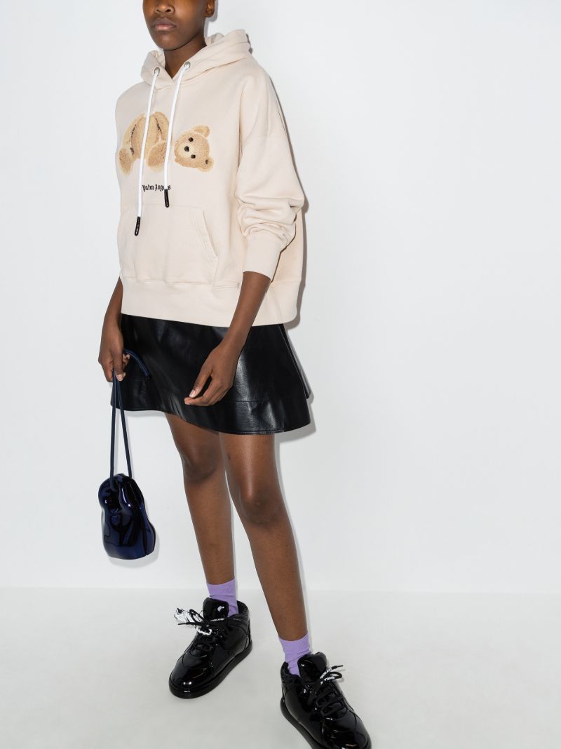 Bear AppliquÃ_x0083_© Hoodie