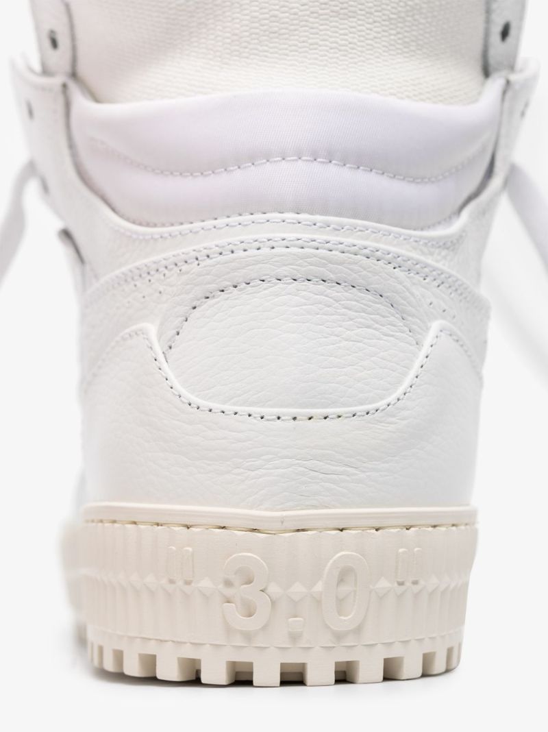 White Off-court 3.0 High Top Sneakers