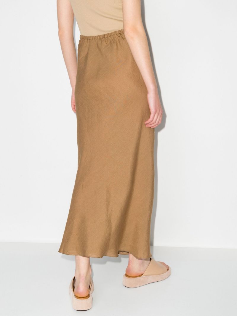 Dydine Linen Maxi Skirt