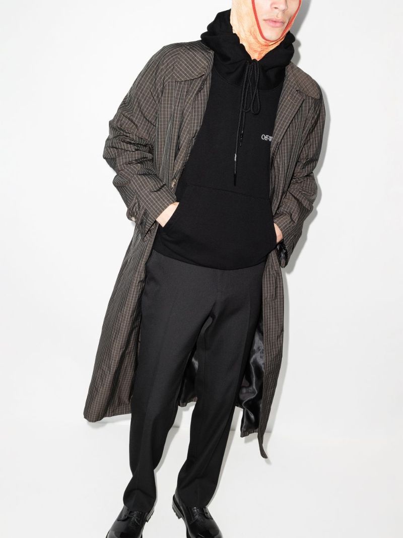 Caravaggio Print Cotton Hoodie