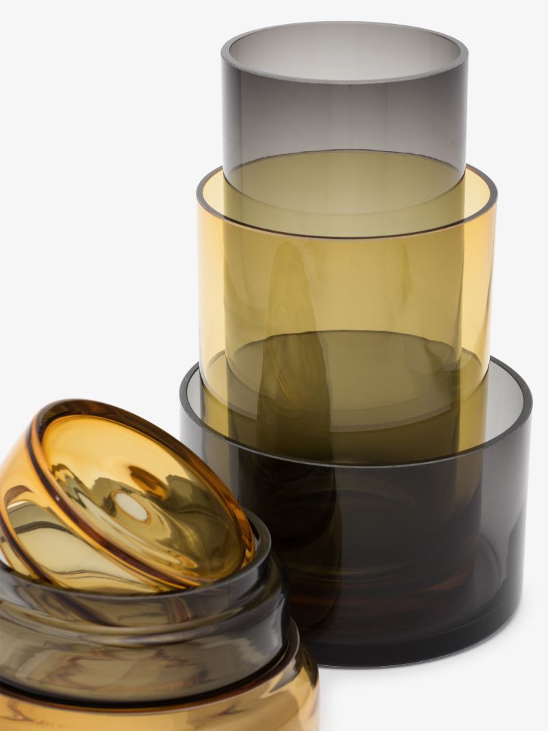 Neutral Caps & Jars Set
