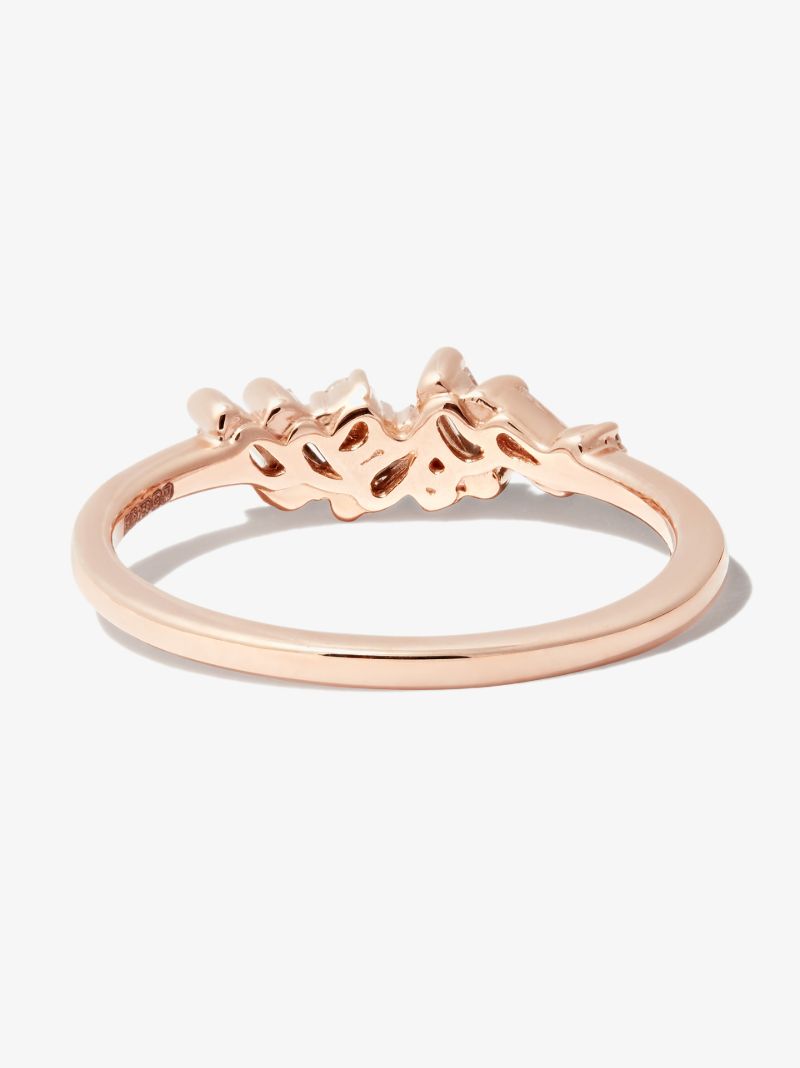 18k Rose Gold Frenzy Diamond Ring