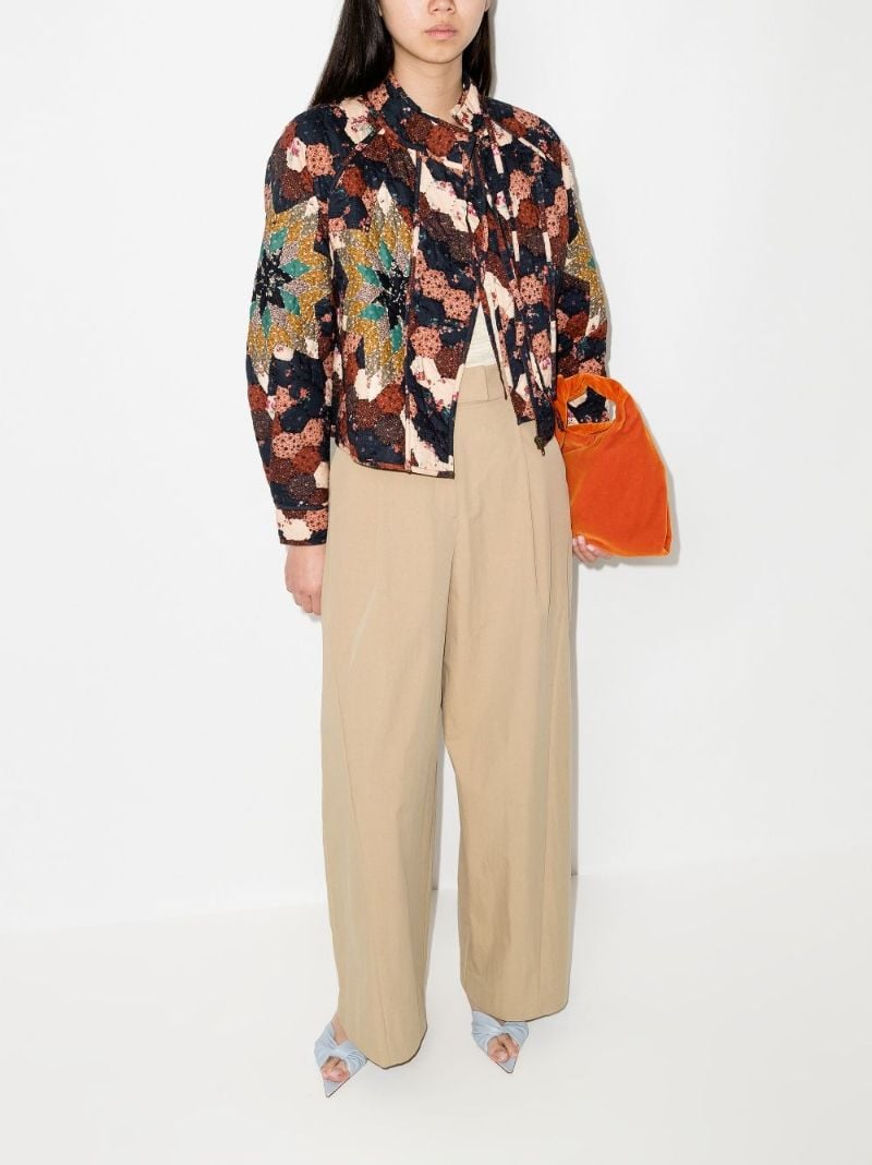 Elettra Patchwork Quilted Jacket