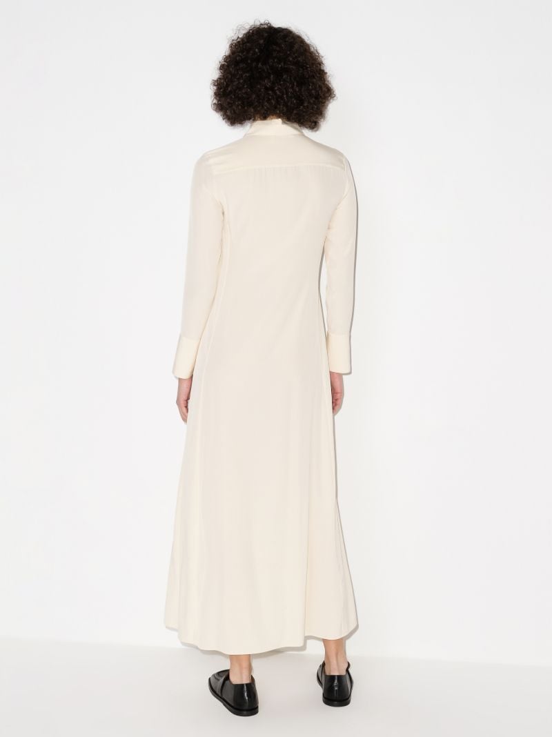 Silk CrÃ_x0083_ªpe Maxi Dress