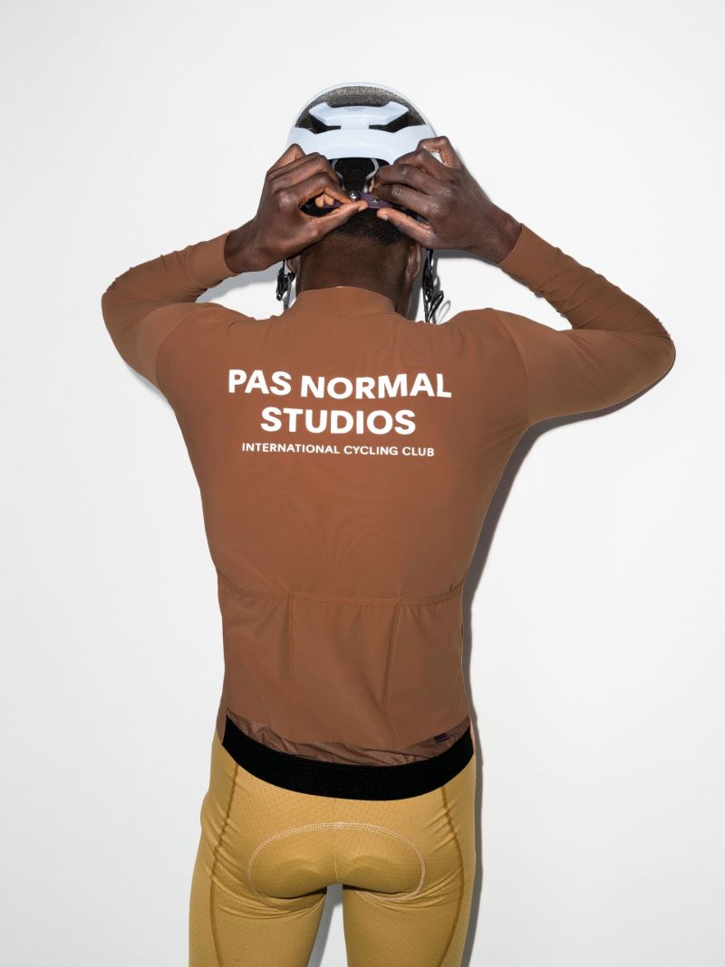Brown Mechanism Cycling Jersey