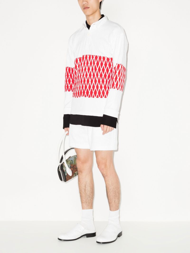 Quilted Cotton Polo Shirt